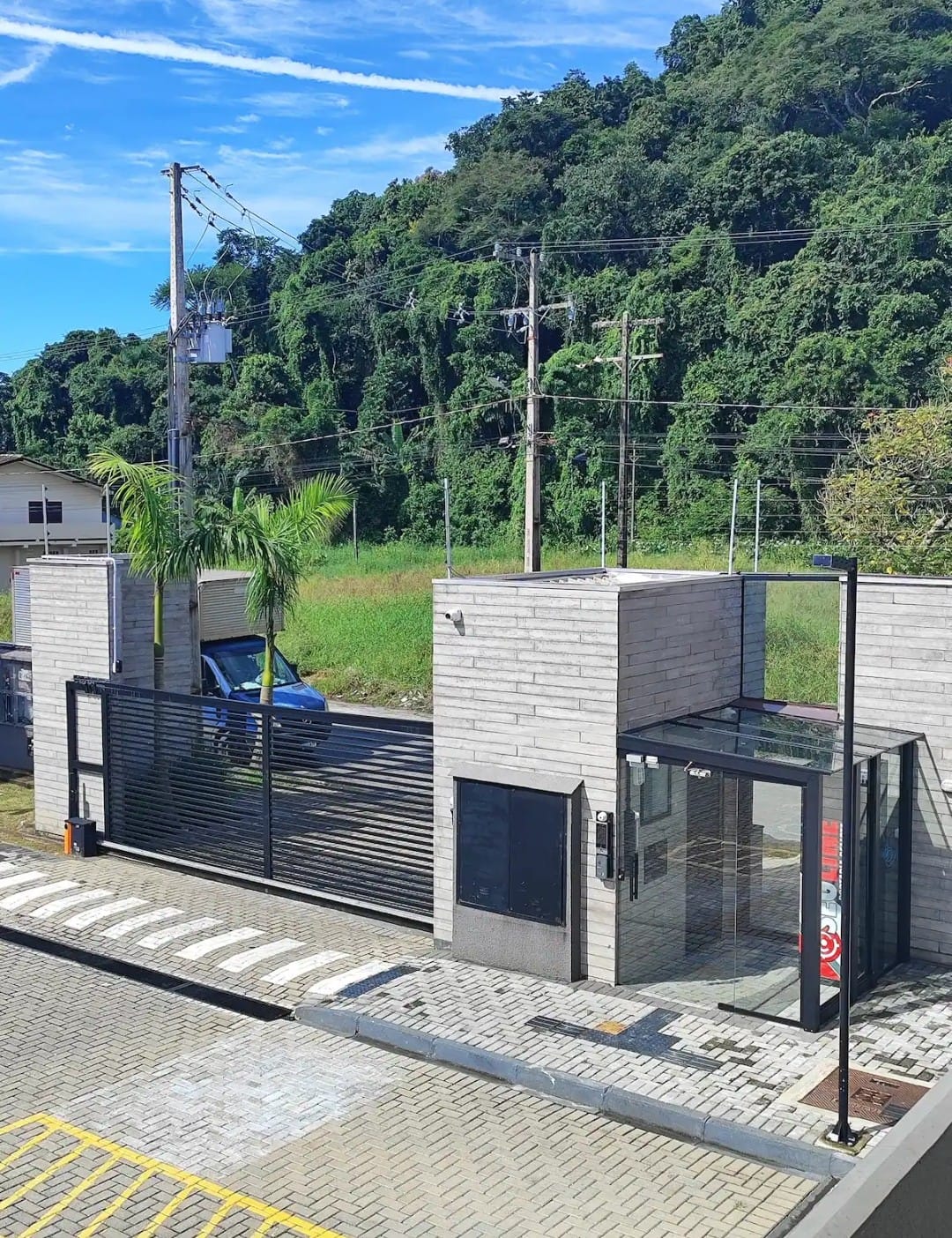 Entrada do condomínio